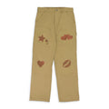 Natural Woven Double Knee Pants