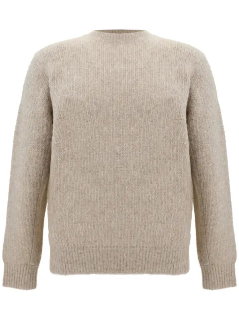 Sunflower mélange-effect sweater