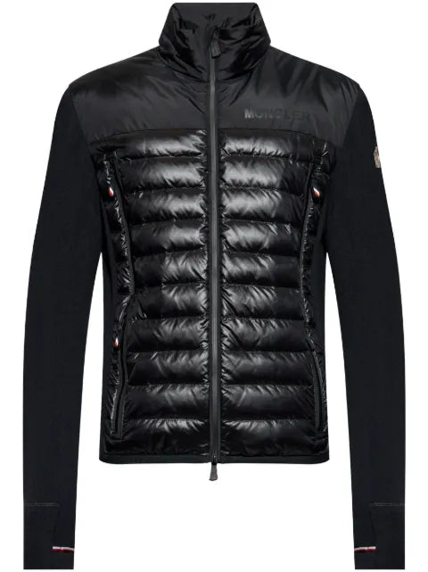 Moncler Grenoble padded polartec® zip-up jacket