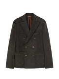 RETORI double-breasted patch-pocket blazer