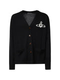 Vivienne Westwood Alex Orb-motif V-neck cardigan