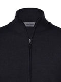 Fileria zip-up high-neck cardigan