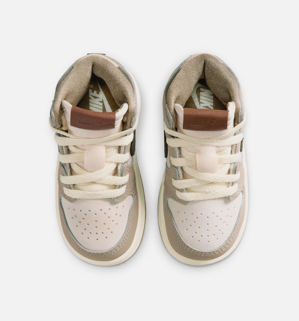 Air Jordan 1 Retro High OG “Khaki” Baby and Toddler High-Top Lifestyle Shoes