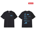 Supreme Multi-Logo Back Graphic T-Shirt