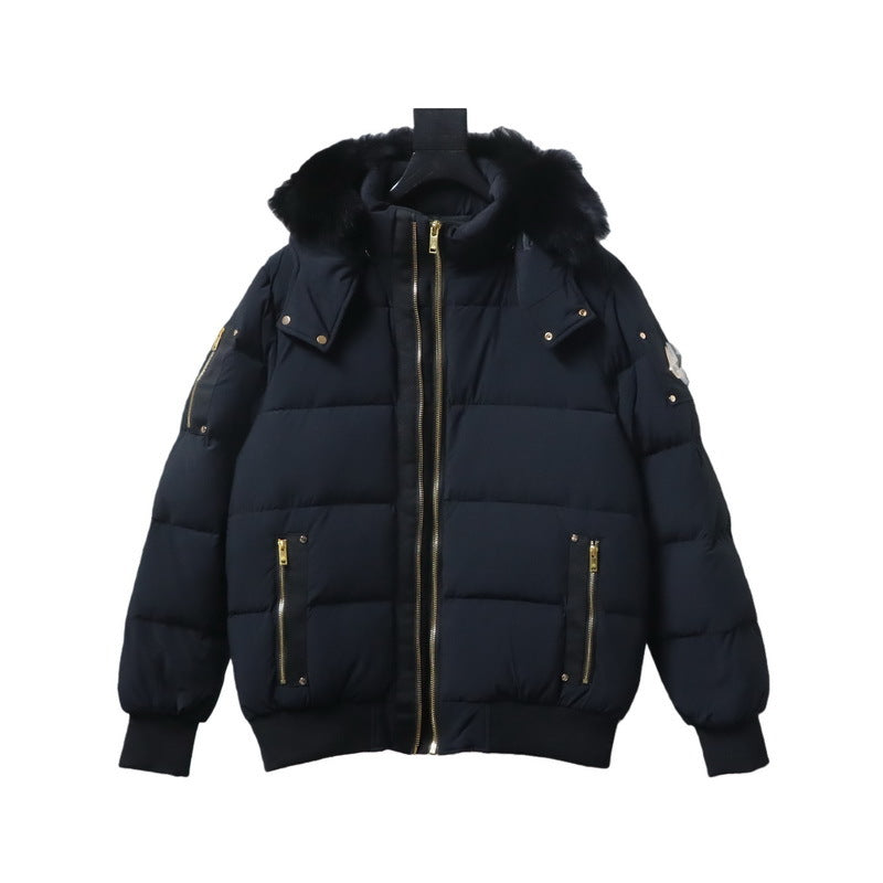 Moose Knuckles Neoshear Stagg Bomber Black/Black Shearling