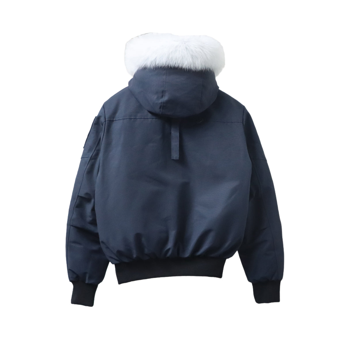 Moose Knuckles Original Ballistic Neoshear Bomber Jacket Navy